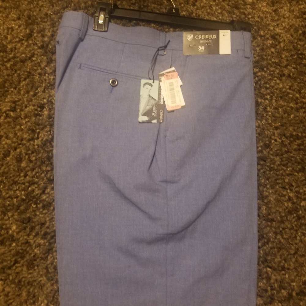 34" blue Cremeiux shorts